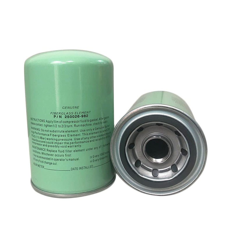 FilMe 250026-982 Oil Filter Element Replacement Suitable for Sullair Air Compressor (0250026-982) - Image 2